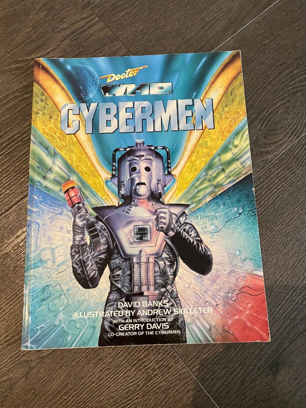 vintage doctor who cyberman book david banks preowned